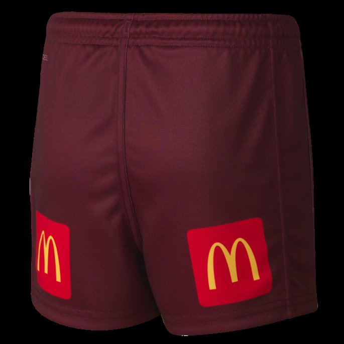 Burgundy-qld Queensland Maroons Youth Replica Short Puma På Salg