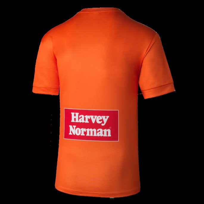 Gws Giants Replica Oppvarming Topp Puma På Tilbud Oransje Tiger-gws