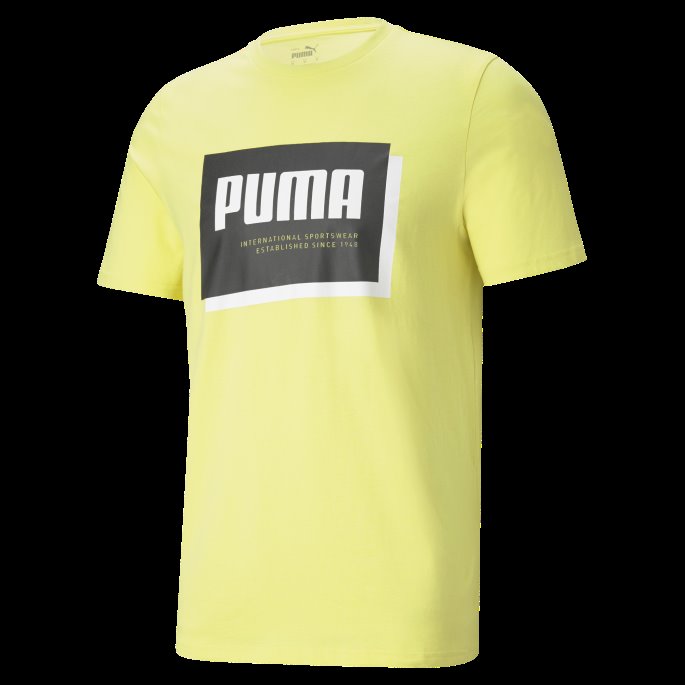 Puma På Tilbud Celandine Summer Court Grafisk Herre-t-skjorte