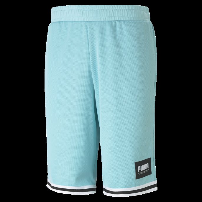Summer Court Mesh Herreshorts Angel Blue Puma På Salg
