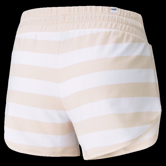 Puma På Tilbud Sky Rosa Sommerstriper Trykt Dameshorts