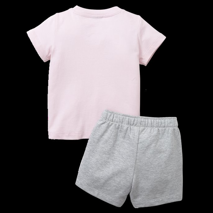 Minicats T-skjorte Og Shorts Babysett Krittrosa Puma På Salg
