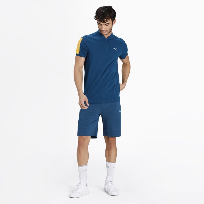 Intens Blå One8 Virat Kohli Stilisert Polo Puma For Menn På Salg