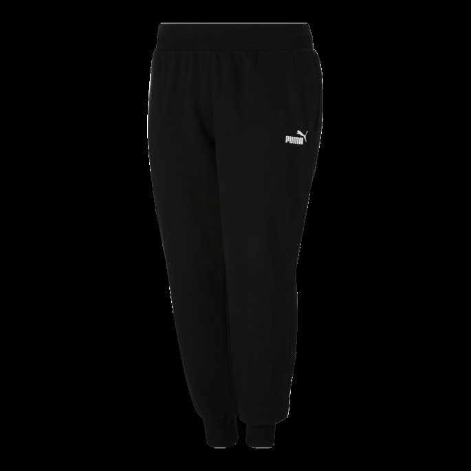 Puma På Tilbud Essentials Fl Dame Joggebukser Bomull Svart-hvit