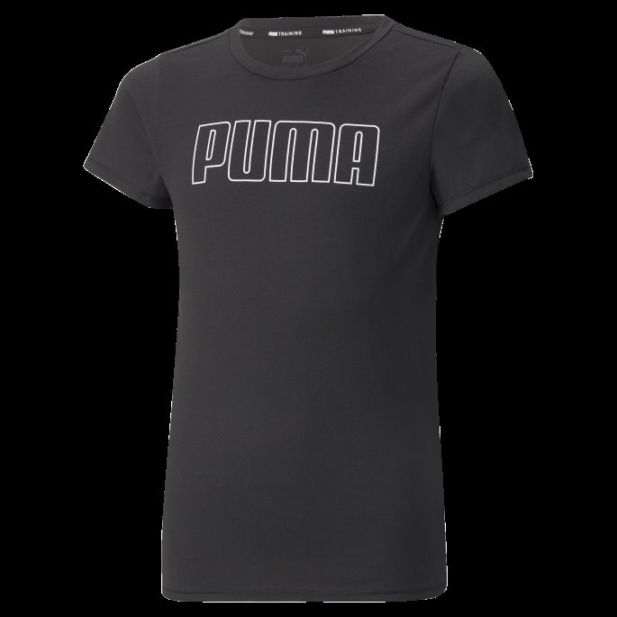 Puma På Tilbud Svart Runtrain Ungdomst-skjorte