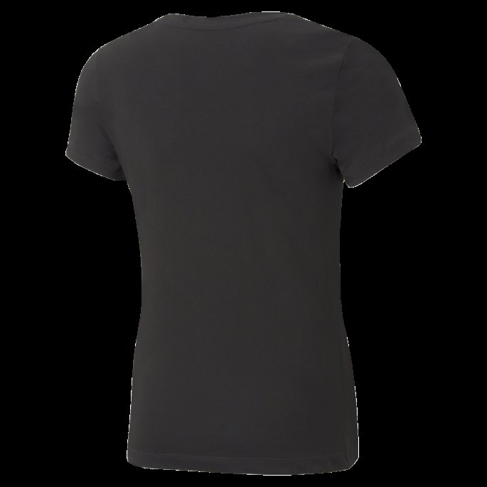 Svart Essentials+ Logo Ungdomst-skjorte Puma På Salg
