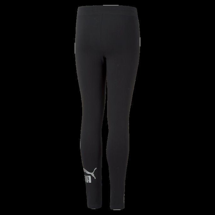 Essentials+ Logo Ungdomsleggings Puma På Tilbud Svart