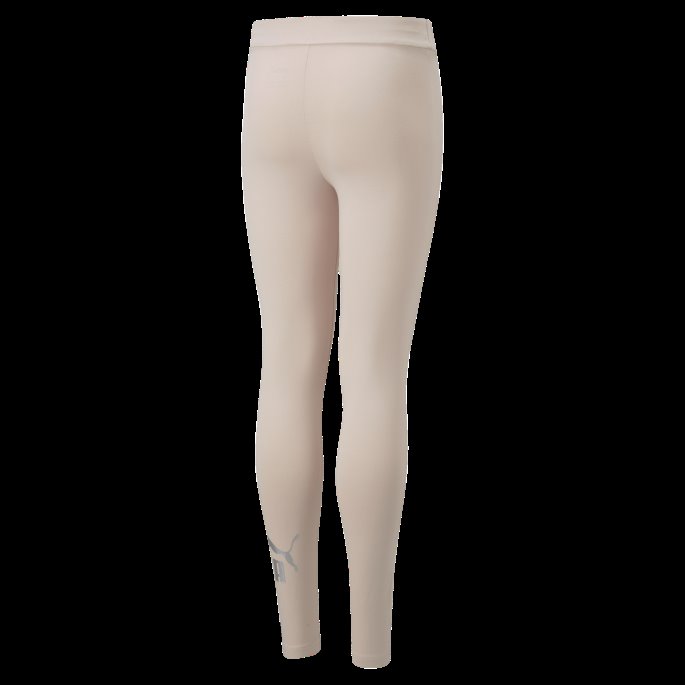 Puma På Tilbud Rose Quartz Essentials+ Logo Ungdomsleggings