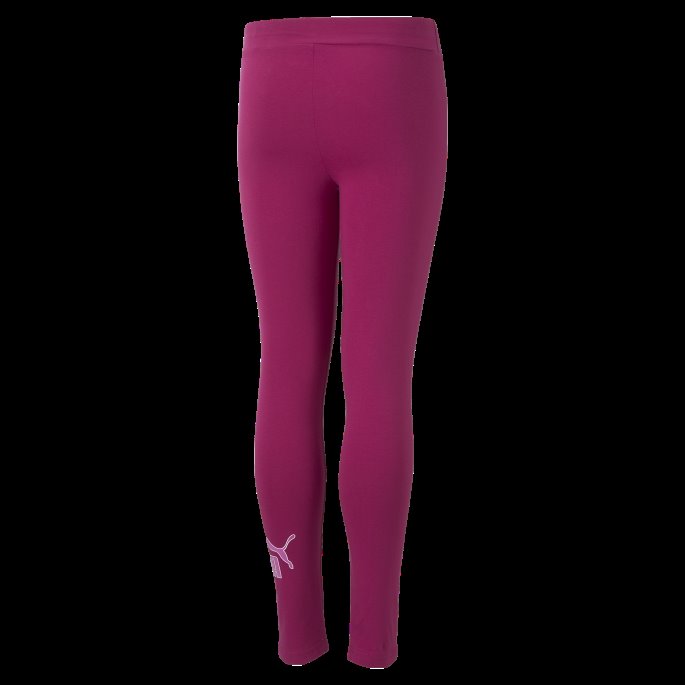 Essentials+ Bleach Logo Ungdomsleggings Festival Fuchsia Puma På Salg