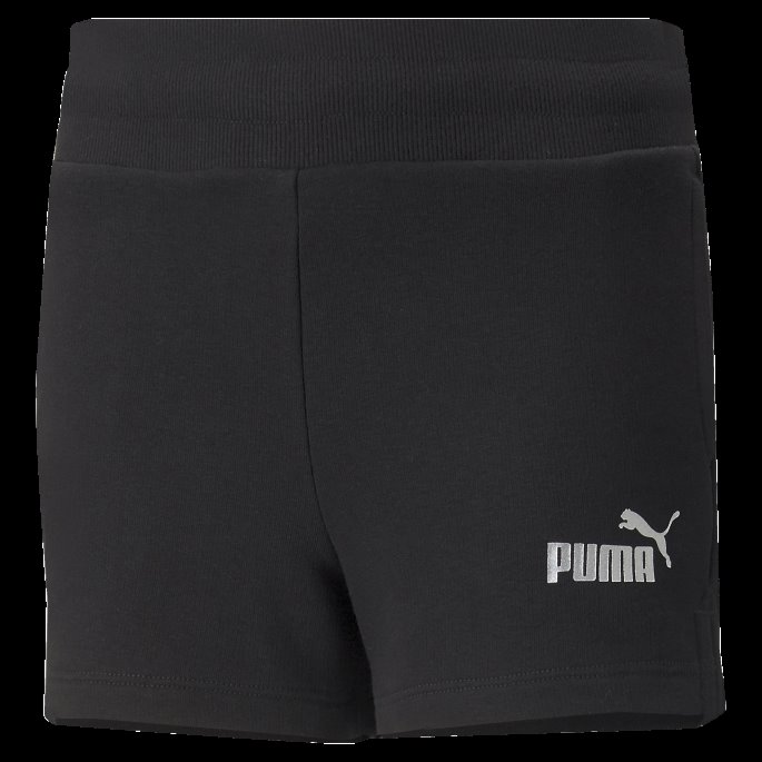 Black Essentials+ Ungdomsshorts Puma På Salg