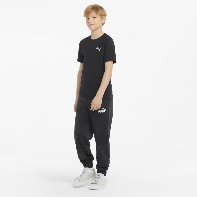 Puma På Tilbud Svart Evostripe Ungdomst-skjorte