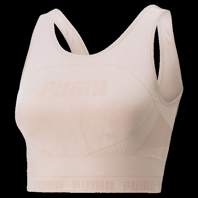 Evoknit Kvinners Crop Top Puma På Tilbud Rosenkvarts