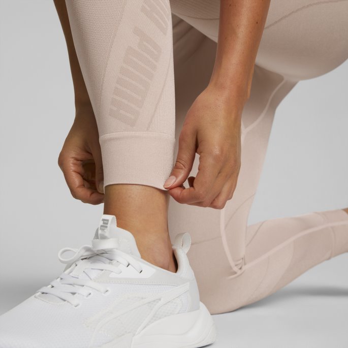 Puma På Tilbud Evoknit Dameleggings Rose Quartz