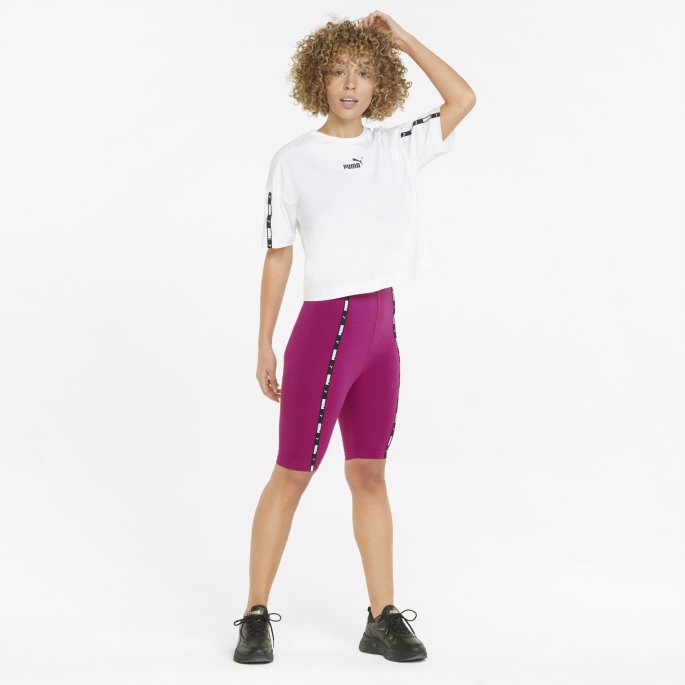 Puma På Tilbud Festival Fuchsia Power Korte Dameleggings