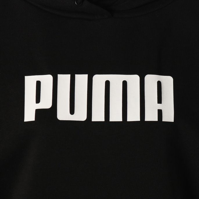 Puma På Tilbud Ess Oversized Hettegenser For Kvinner Svart