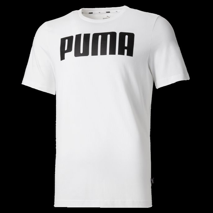 Puma På Tilbud Nødvendig T-skjorte For Menn Hvit