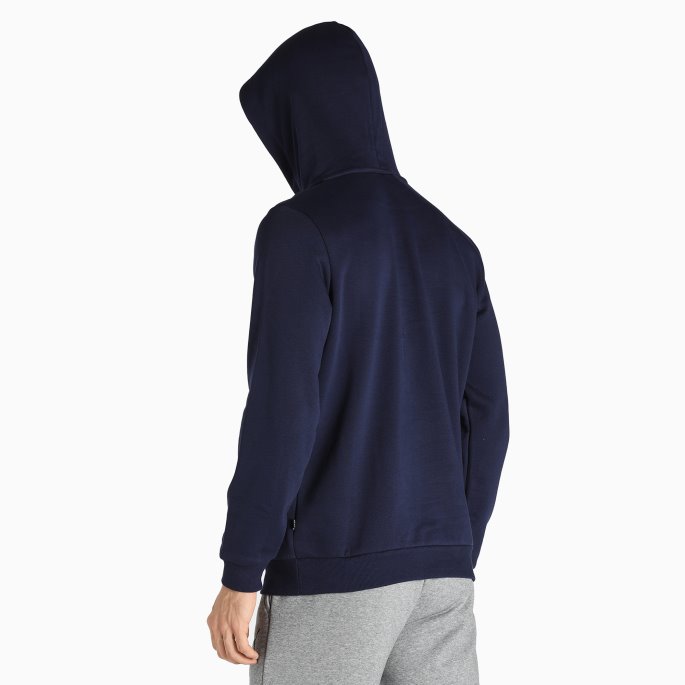 Peacoat Essentials Hettegenser For Menn I Full Lengde Puma På Salg