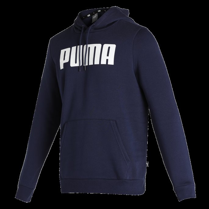 Peacoat Essentials Hettegenser For Menn I Full Lengde Puma På Salg