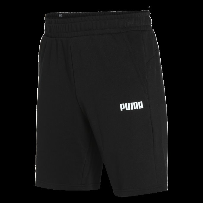 Essentials Sweatshorts For Menn Puma På Tilbud Svart