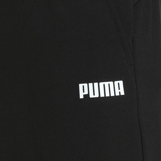 Essentials Sweatshorts For Menn Puma På Tilbud Svart