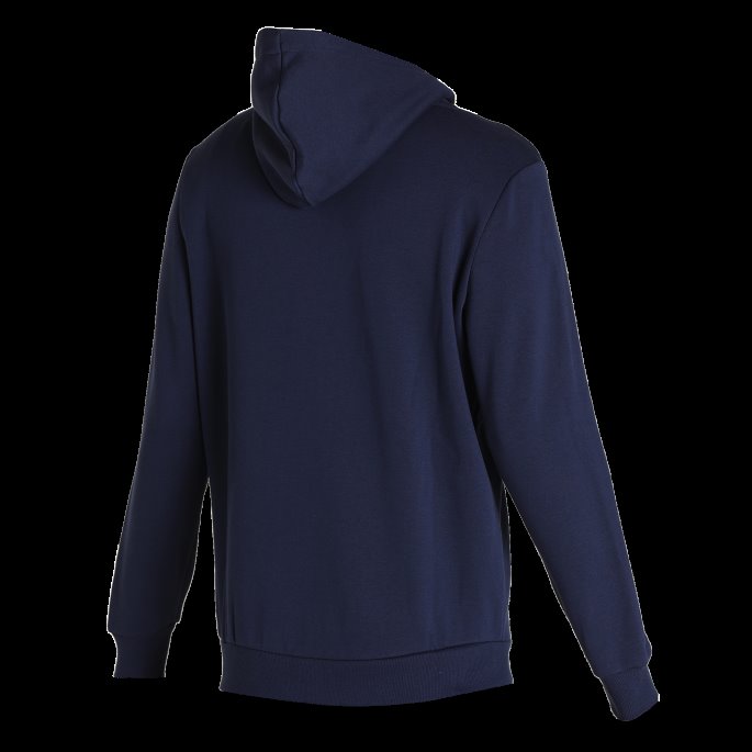 Essentials Full-lengde Hettegenser For Menn Med Glidelås Puma På Tilbud Peacoat