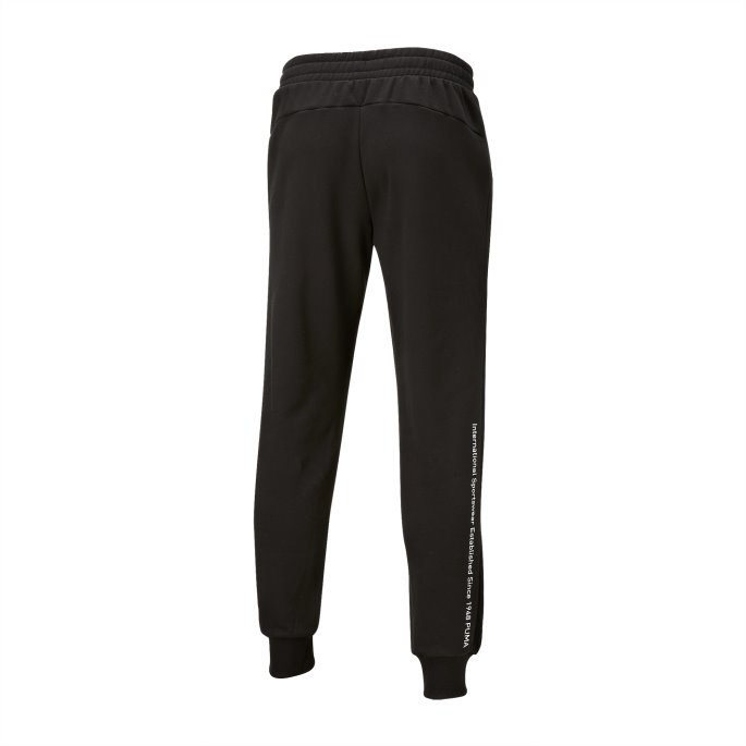 Ess Fleece Joggebukser For Menn Svart Puma På Salg