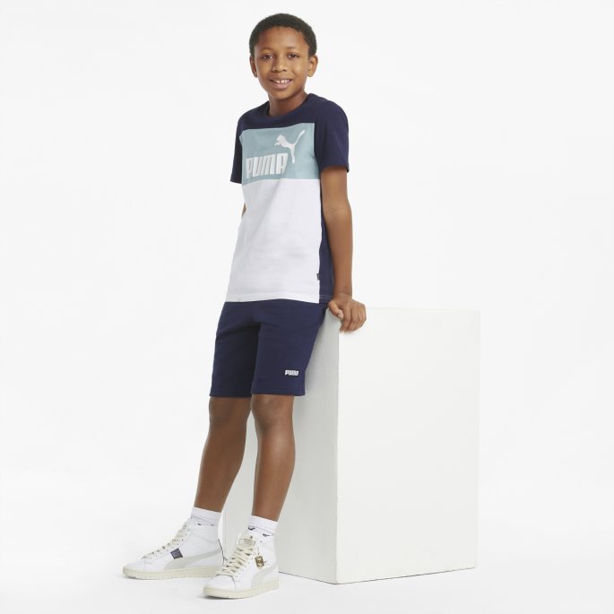 Alpha Ungdomsshorts Puma På Salg Peacoat