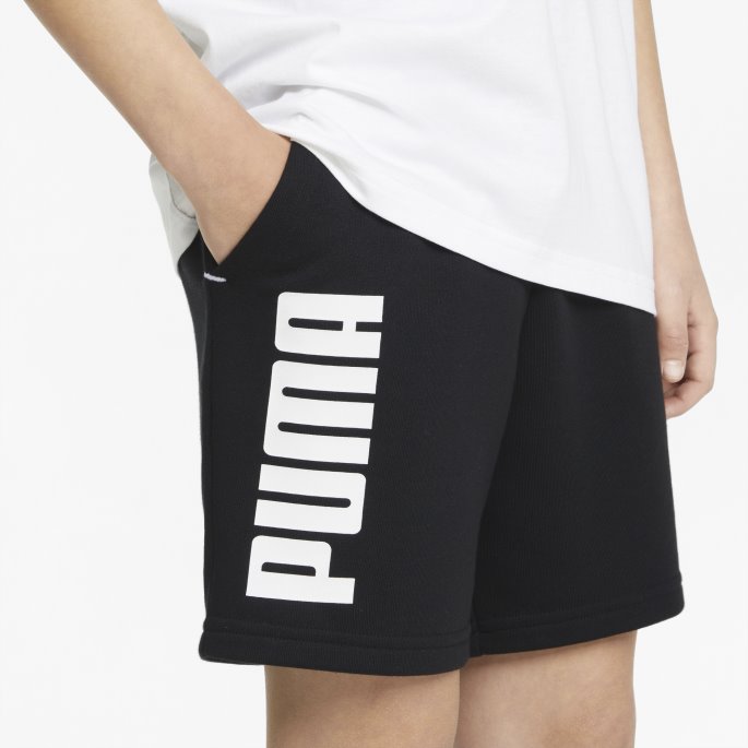 Power Ungdomsshorts Svart Puma På Salg