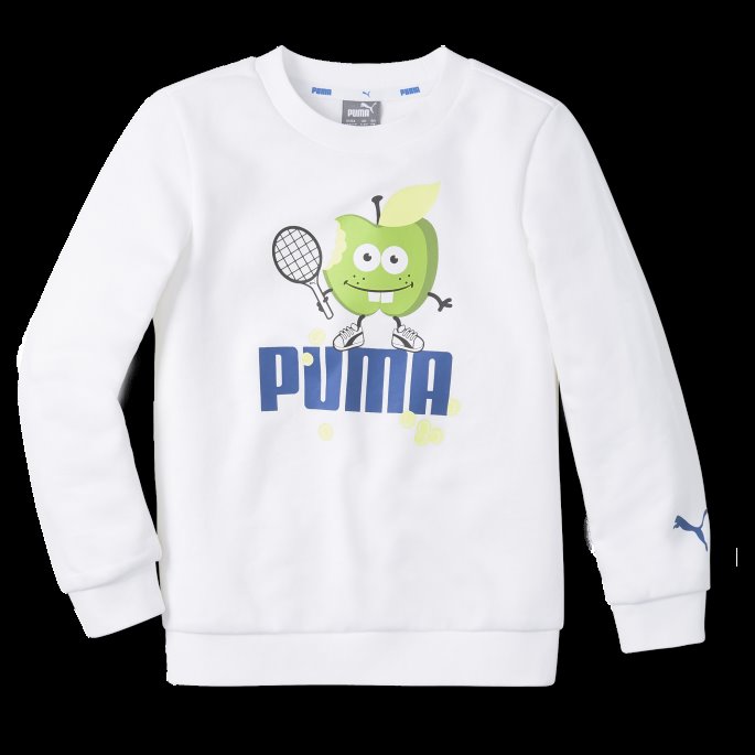 Hvit Fruitmates Barnegenser Puma Med Rund Hals På Tilbud