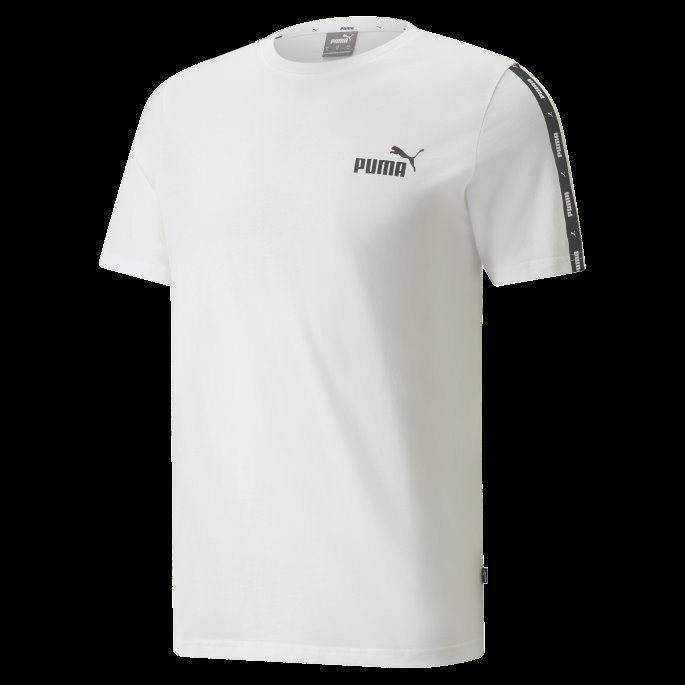 Essentials+ Tape Herre-t-skjorte Hvit Puma På Salg
