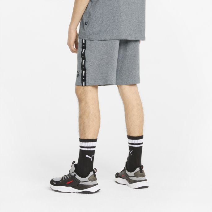 Essentials+ Tape Herreshorts Mellomgrå Lyng Puma På Tilbud
