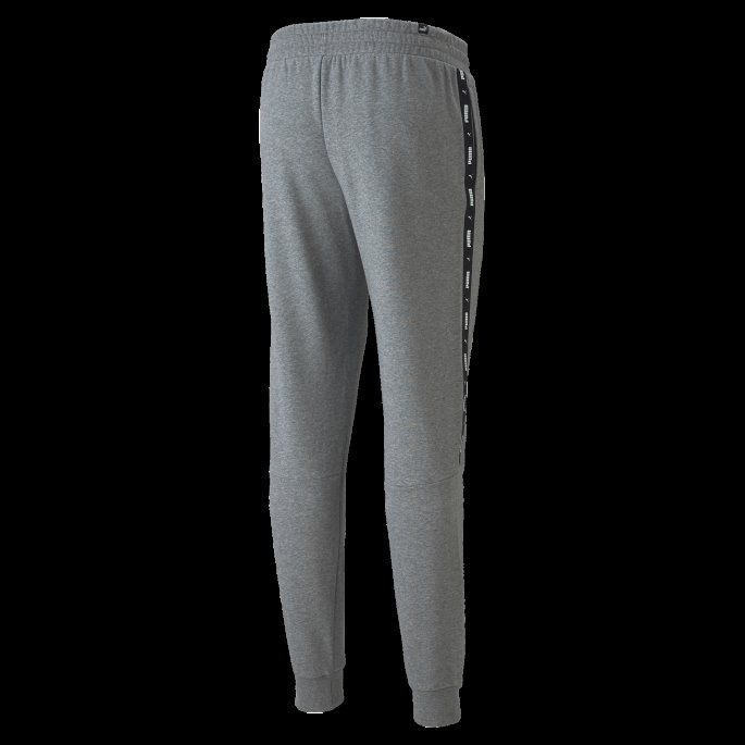 Mellomgrå Lyng Puma På Tilbud Essentials+ Tape Joggebukser For Menn