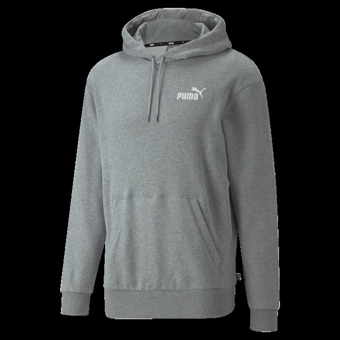 Essentials+ Hettegenser For Menn Mellomgrå Lyng Puma På Tilbud