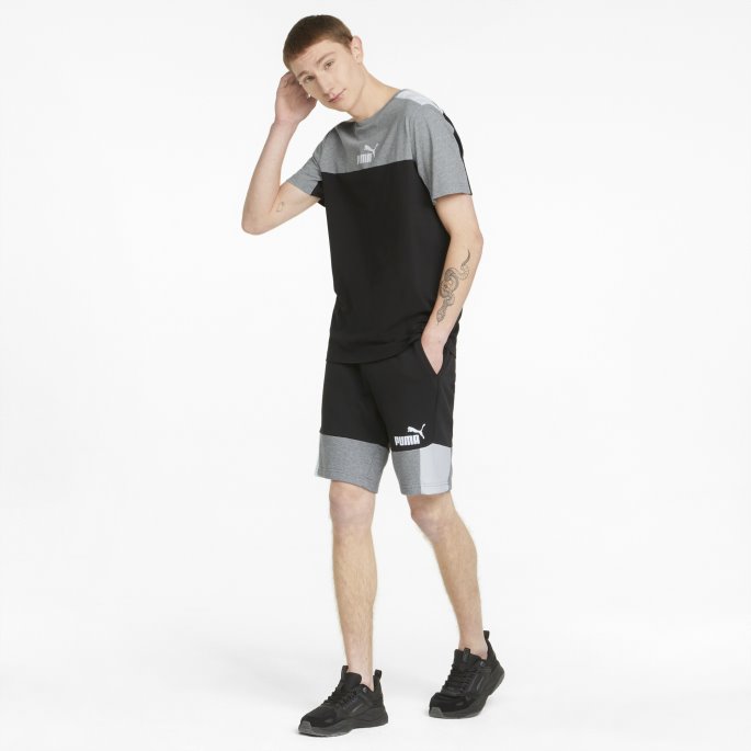 Ess+ Blokk Herreshorts Puma På Tilbud Svart