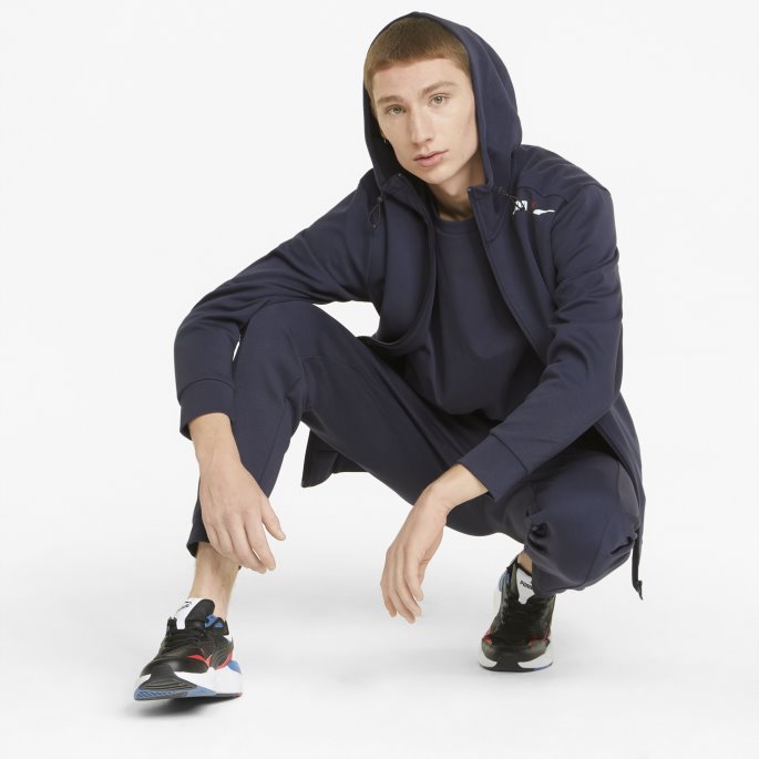 Rad-cal Full Glidelås Hettegenser For Menn Puma På Tilbud Parisian Night