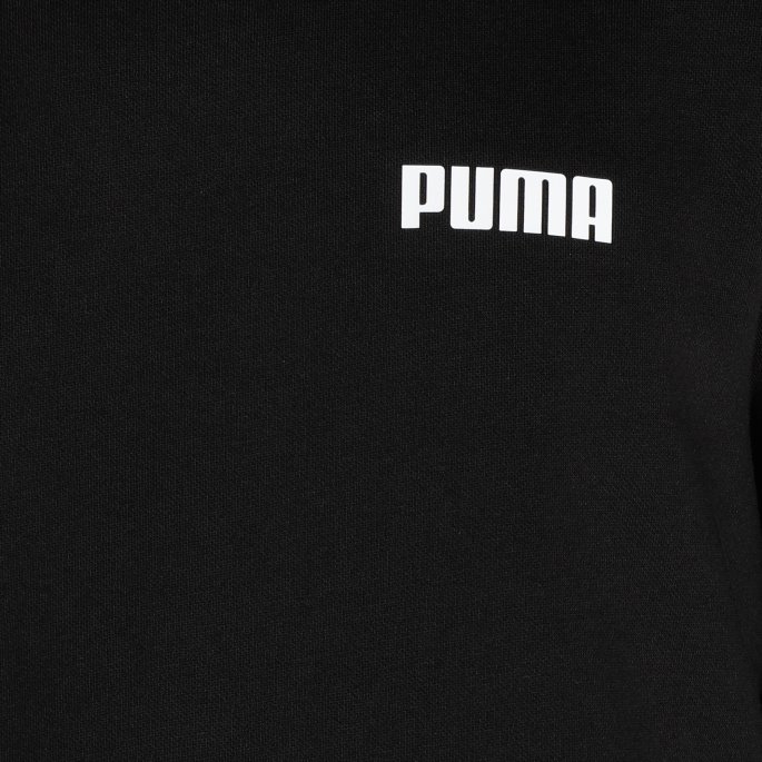 Nødvendigheter Med Rund Hals I Full Lengde Herregenser Puma På Tilbud Svart