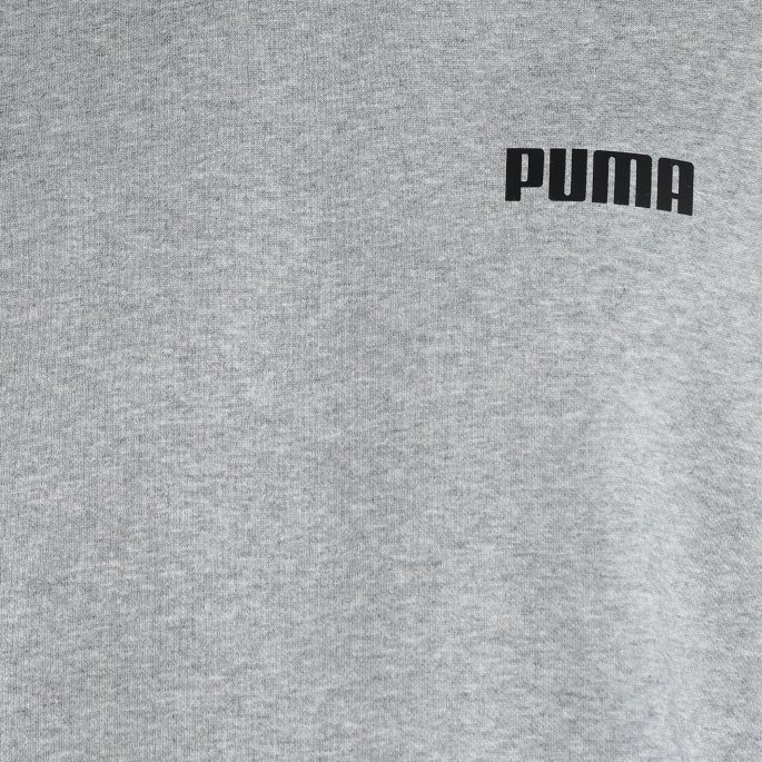 Nødvendigheter Rund Hals I Full Lengde Herregenser Mellomgrå Lyng Puma På Salg