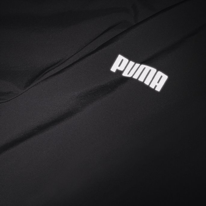 Puma På Tilbud Svart Runtrain Vindjakke For Ungdom