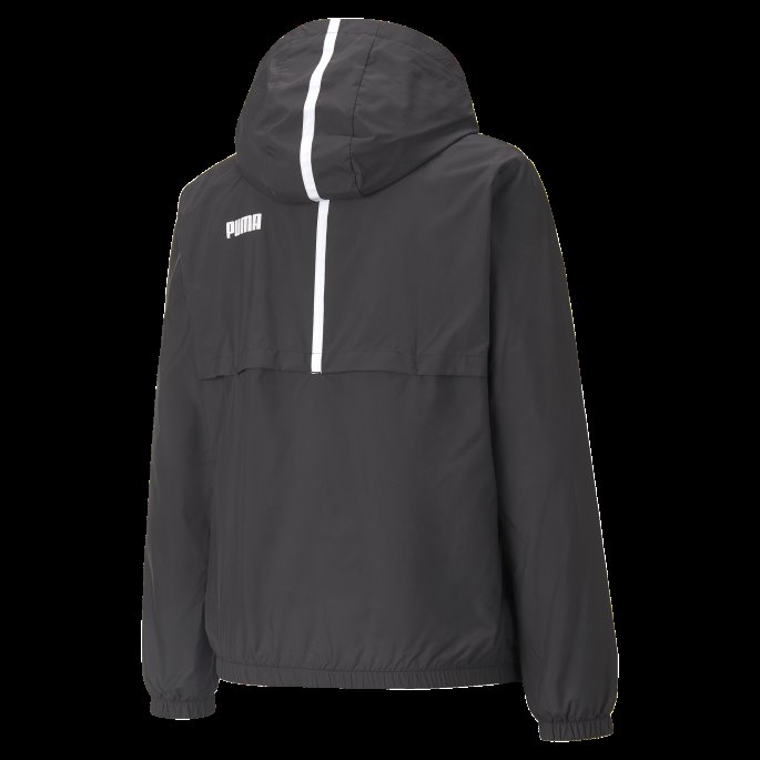 Black Essentials Solid Windbreaker Jakke Dame Puma På Tilbud