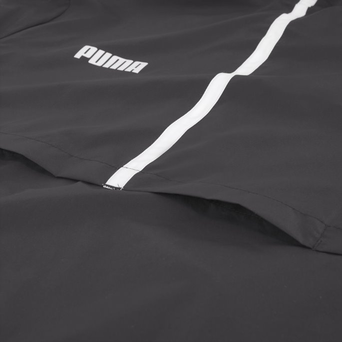 Black Essentials Solid Windbreaker Jakke Dame Puma På Tilbud