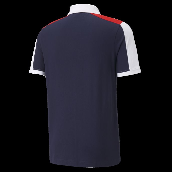 Peacoat Essentials+ Blokkjersey Herrepoloskjorte Puma På Salg