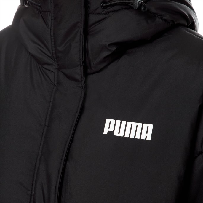 Ess Vattert Damefrakk Svart Puma På Salg