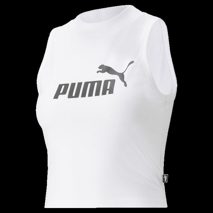 Essentials Høyhalset Dametopp Hvit Puma På Salg