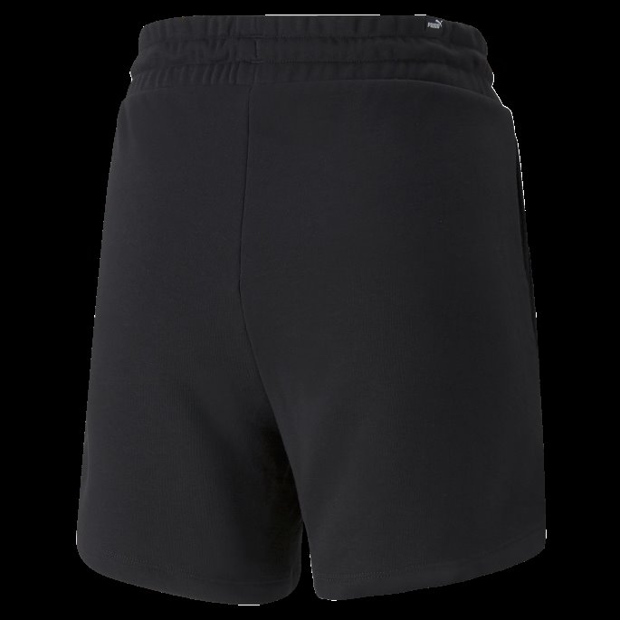 Puma På Tilbud Svarte Essentials Dameshorts Med Høy Midje