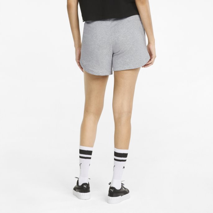 Lysegrå Lyng Puma På Tilbud Nødvendig Dameshorts Med Høy Midje
