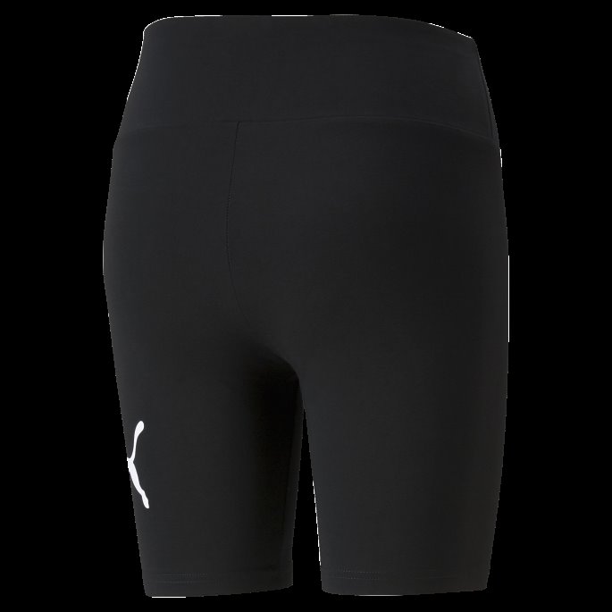 Essentials Logo Korte Leggings For Kvinner Puma På Tilbud Svart