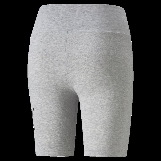 Lys Grå Lyng Essensielle Logo Korte Leggings For Kvinner Puma På Salg