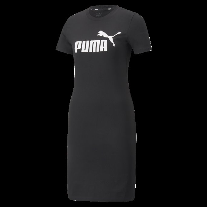 Puma På Tilbud Svart Nødvendig T-kjole For Kvinner