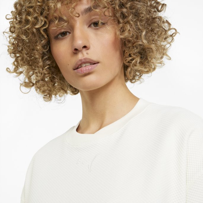 Ingen Farge Hennes Sommer Crew Neck Damegenser Puma På Tilbud
