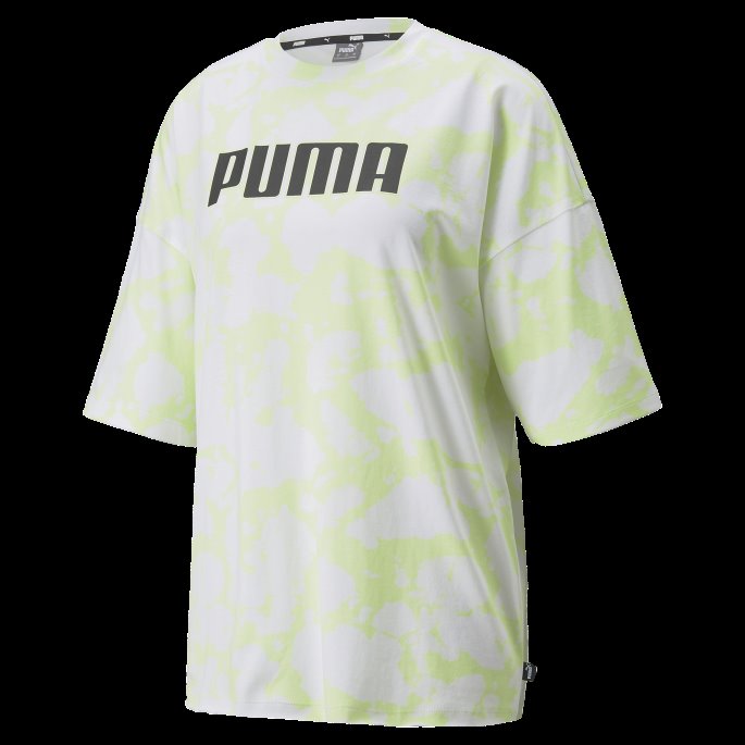 Sommer Grafisk T-skjorte Sommerfugl Puma For Kvinner På Salg